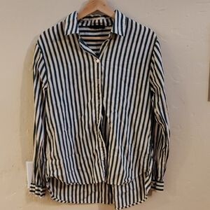 Classic Striped Womens Shirt